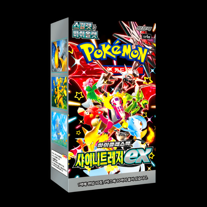 Shiny Tresure ex . Booster Box Korean